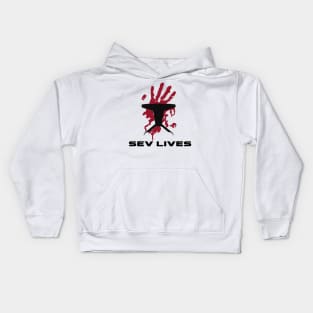 Sev Lives Handprint T-Shirt Kids Hoodie